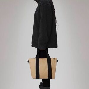 Rains Micro Tote in Sand. NWT